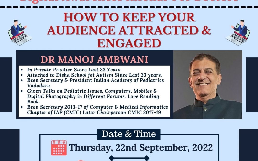 INFONAR Series, How to Keep your Audience Attracted & Engaged [22/09/2022]